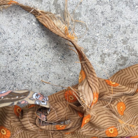 Brown Geo Print Salwar Pants - Picture 5 of 6